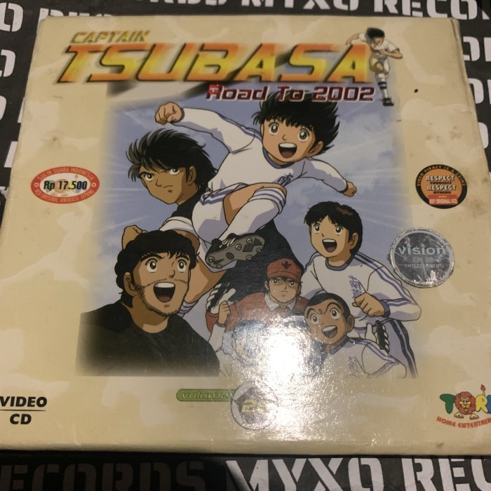 VCD ORIGINAL CAPTAIN TSUBASA ROAD TO 2002 VOLUME 26 INDONESIA