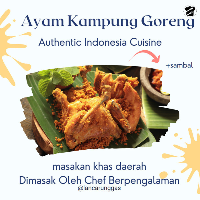 

Ayam Kampung Atau Broiler Goreng Siap Santap Utuh 1 Ekor 2Kg Up