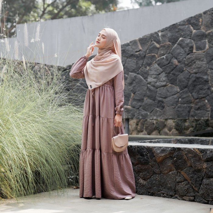 Rubia Dress - New Colour by Jamise Syari - Blush, L
