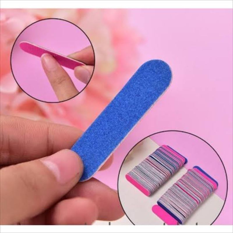 DM kikir kuku manicure penhalus sisi kuku kikir kuku kayu amplas kuku