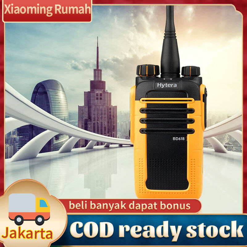 HYT DB-618 Radio UHF 5W 48 Saluran Radio Dua Arah Walkie Talkie UHF