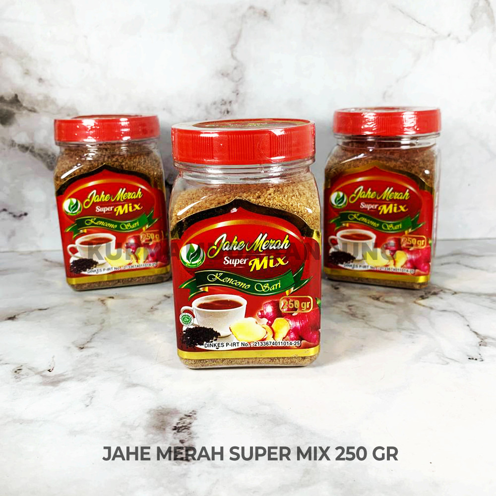 

JAHE MERAH SUPER MIX KENCONO SARI ORIGINAL 250gr