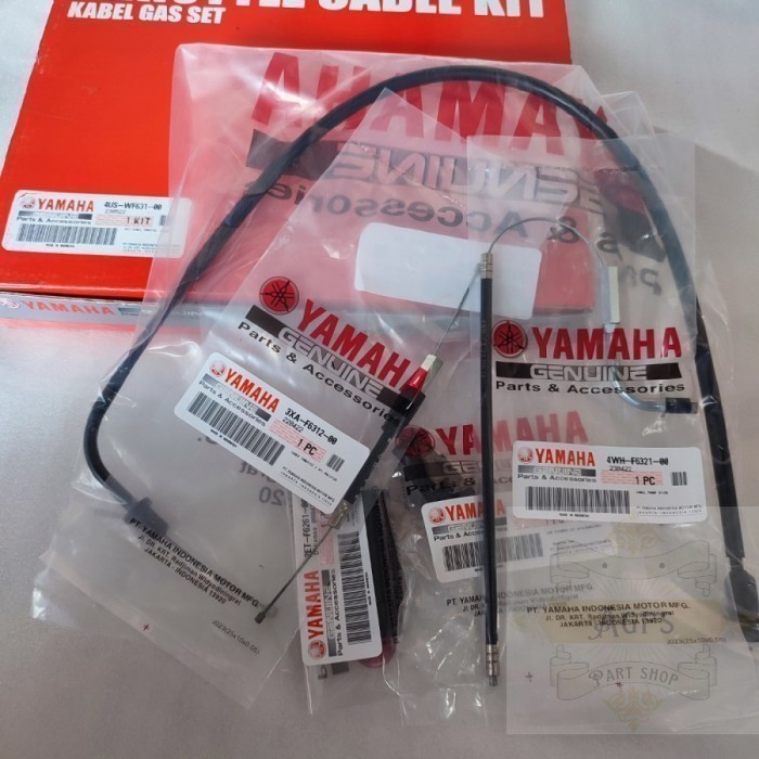 Throttle Cable Kit Kabel Gas Set Kabel Pompa Oli Samping F1ZR FIZR F1Z