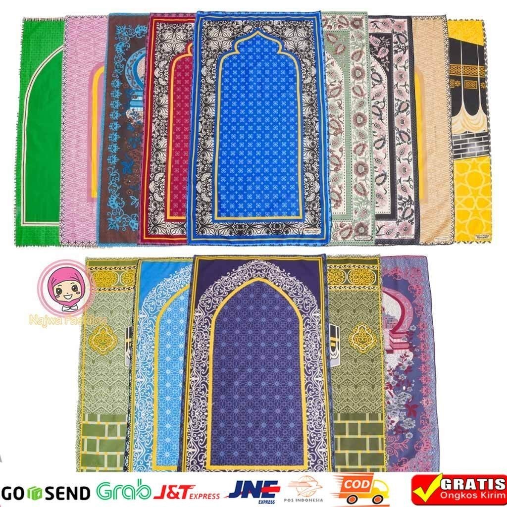 NAJWA - Sajadah Travel Sejadah Traveling pouch souvenir umroh Sajadah Jumbo Sajada Mukena Traveler P