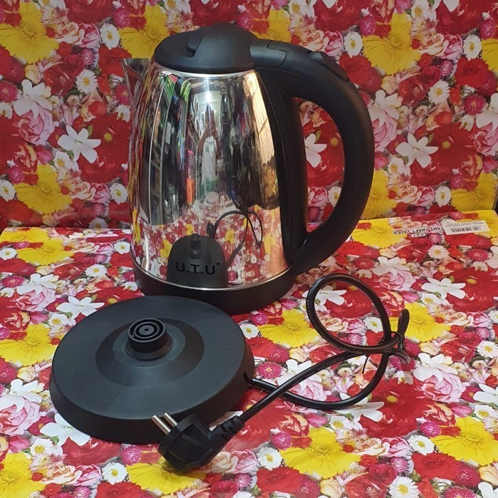 Teko listrik stainles UTU / teko listrik hotel / ceret cok listrik