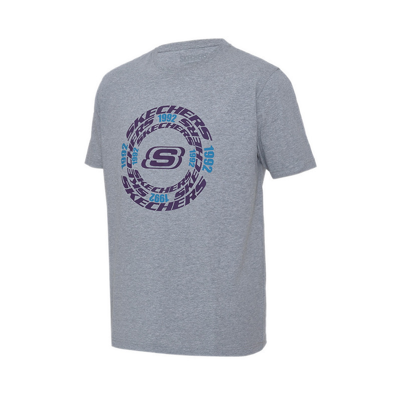 Skechers Men T Shirt -Grey