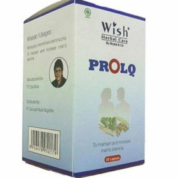 ProLQ Original By Dr Boyke Suplemen Penambah Stamina Pria Bpom