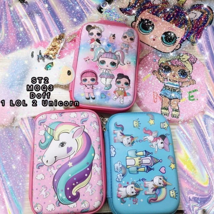 

Andma kotak pensil unicorn timbul