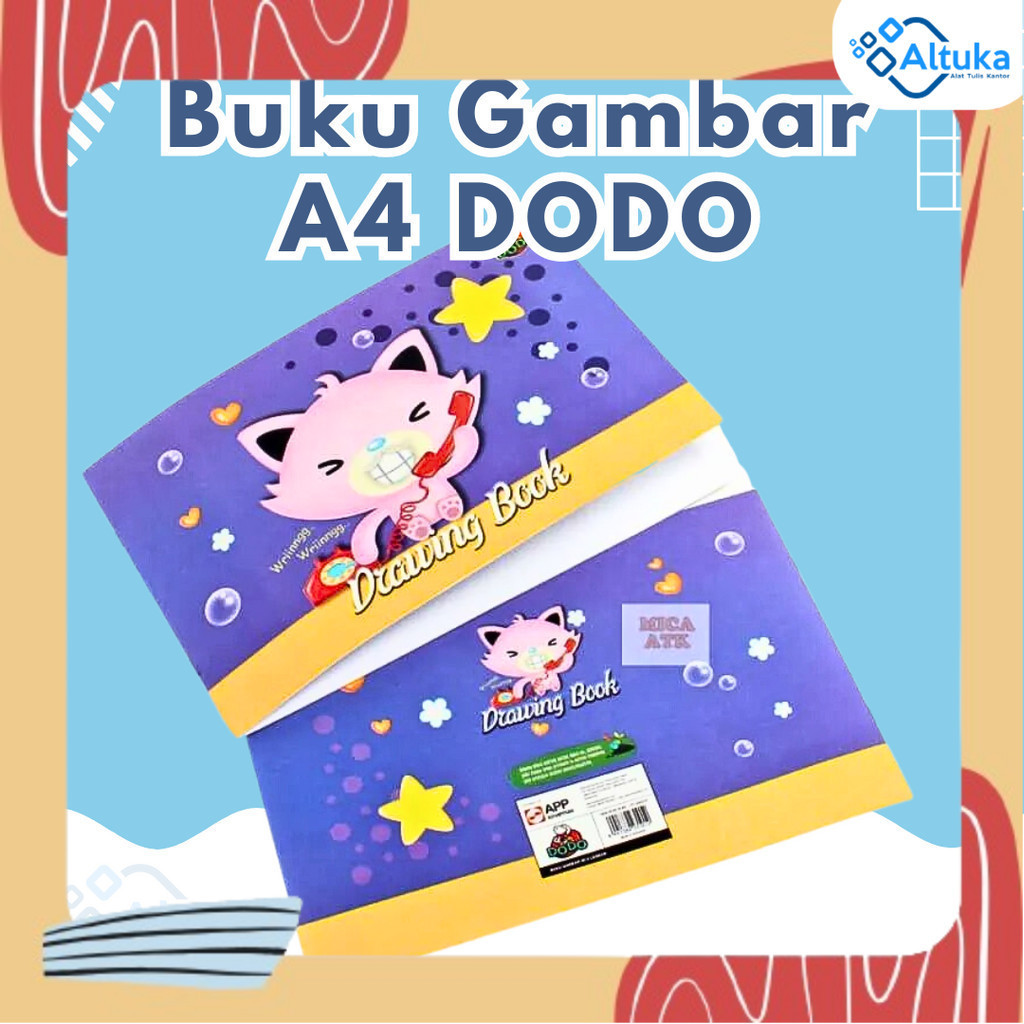 

Buku Gambar Drawing Book A4 DODO / Drawing Book DODO