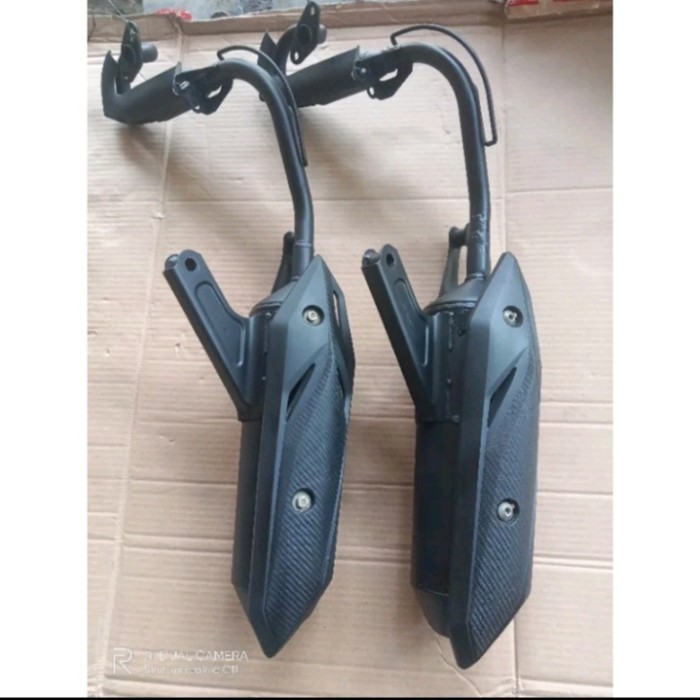 Knalpot standar Genio Beat Deluxe LED 2020