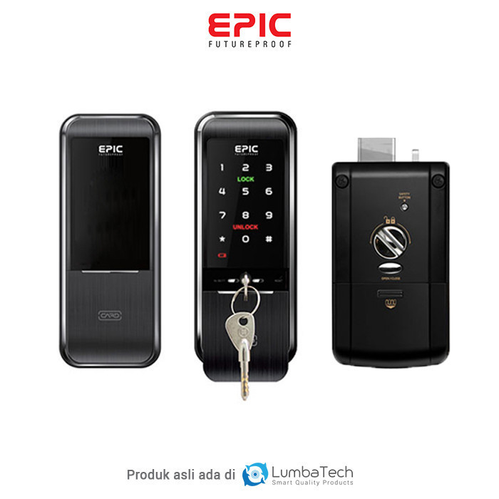 

Epic Triple X 3way Korea Digital Door Lock |pin, RFID & manual key