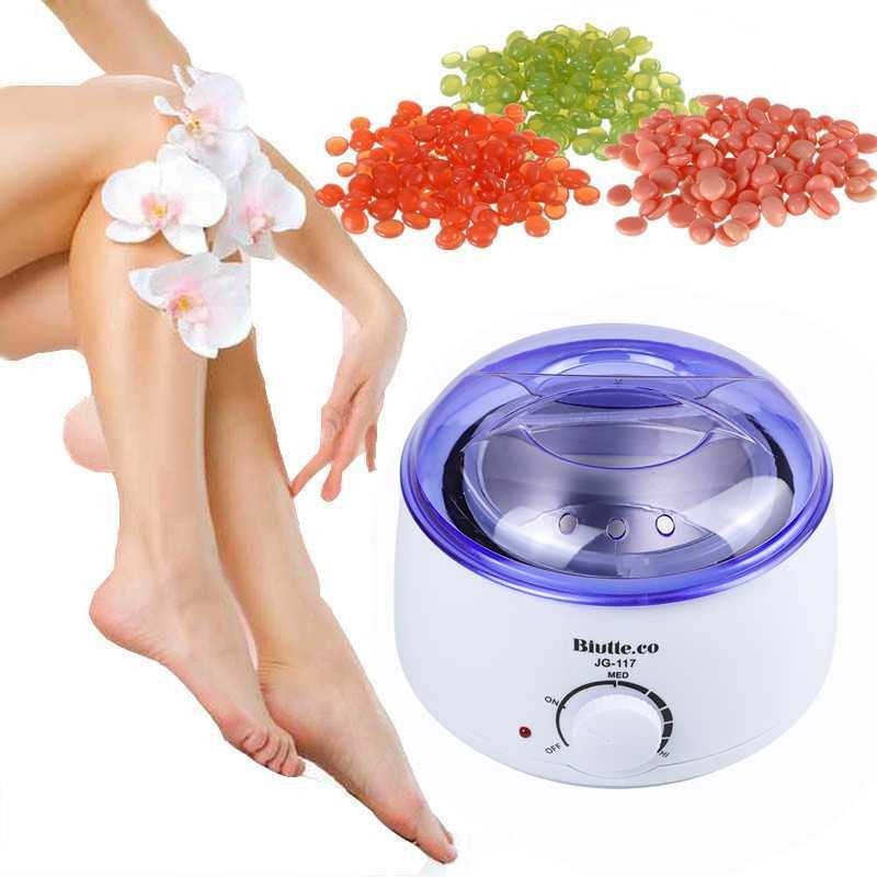 COD Alat Pemanas Pencair Biji Wax Waxing Warmer Heater Elektrik Perontok Penghilang Pembersih Pencab