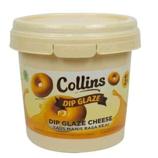 

Collins dip glaze 1kg cheese keju