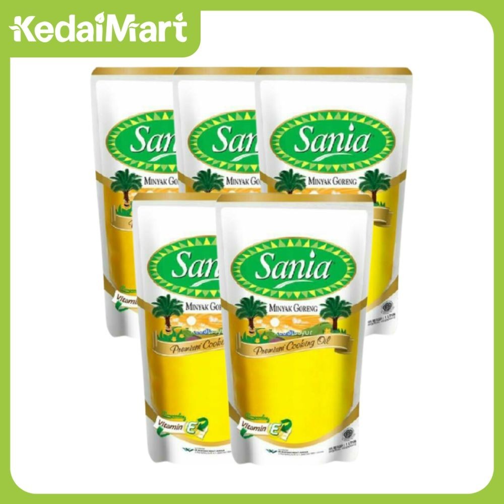 

KM Paket Bundling Minyak Goreng Sania 1 L x 5 Pcs