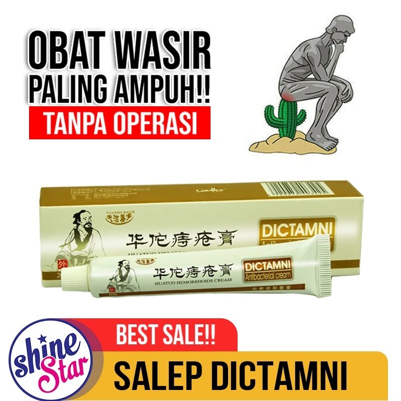 PROMO Obat Ambeyen Ambeien Wasir Paling Ampuh 20gr - Dictamni Obat Wasir Ambeyen Benjolan Luar - Oba