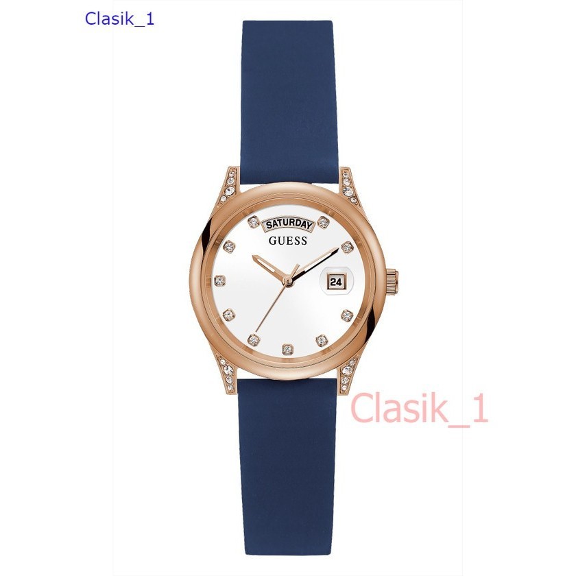 Original 100% GUESS GW0356L1  MINI AURA Jam Tangan Wanita  Rubber
