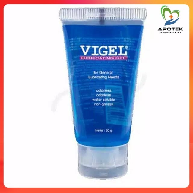 VIGEL LUBRICATING GEL 30 GR TUB - GEL PELUMAS Khusus Pria