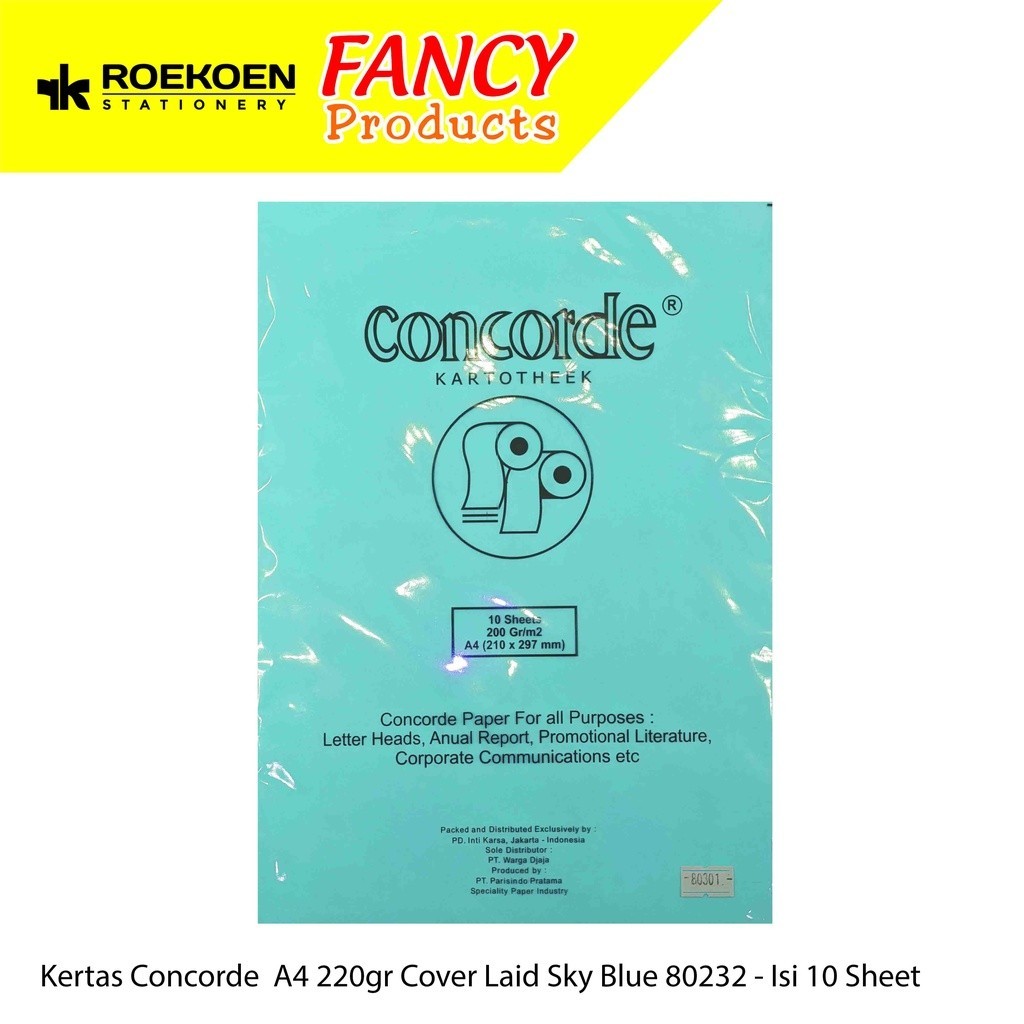 

Kertas Concorde A4 220gr Cover Laid Isi 10 Sheet Kertas Sertifikat Kertas Piagam