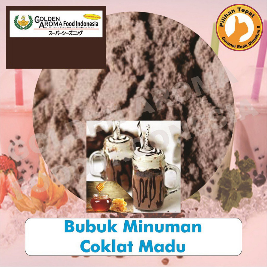 

Bubuk Minuman Coklat Madu 1 Kg Honey Chocolate Drinking Powder 1kg Enak Murah Halal Aman Drink