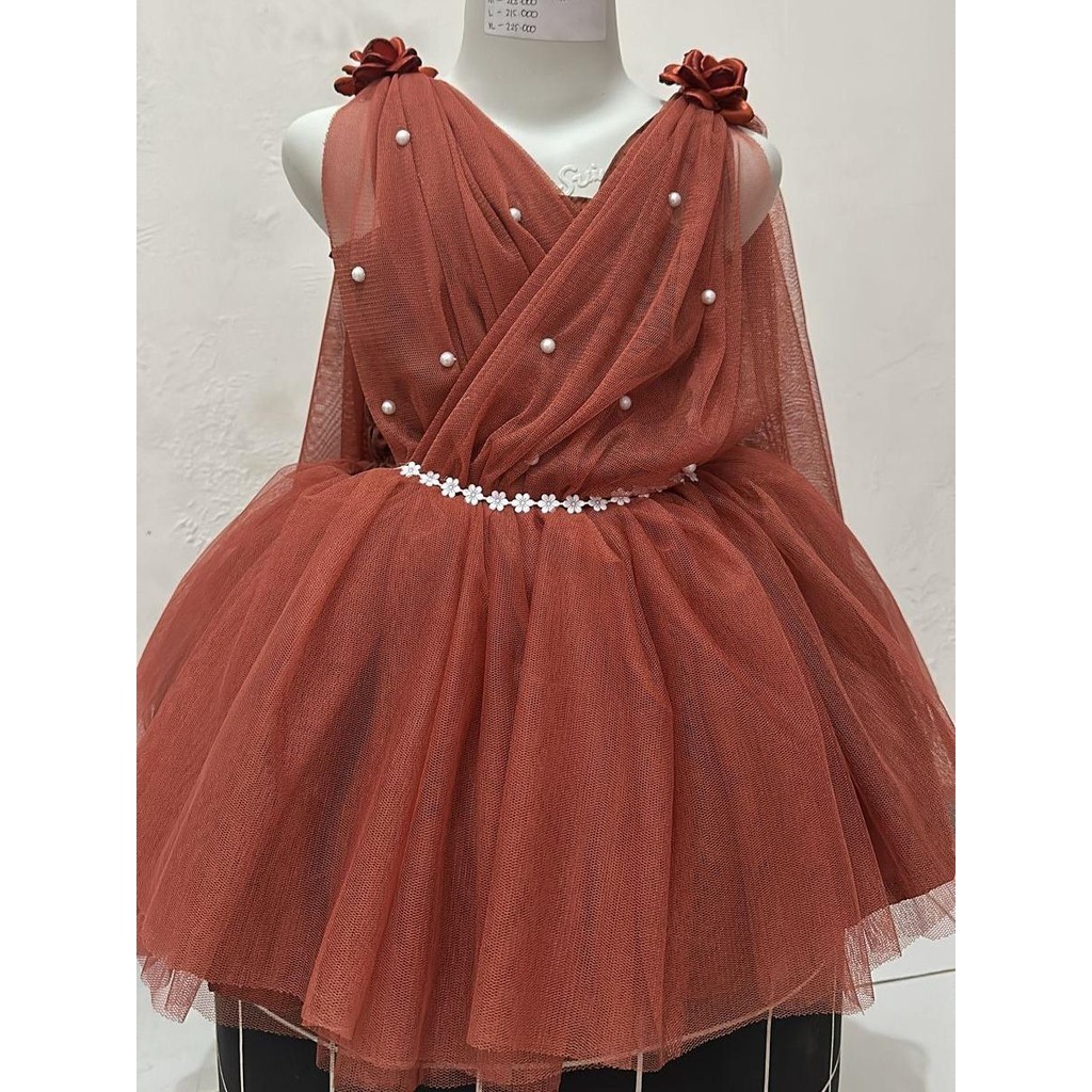 Pakaian Dress Anak Kecil Remaja Ank Cewek Umur 4 5 6 7 8 9 10 11 12 Baju Terbaru 2025 Deres Gaunn An