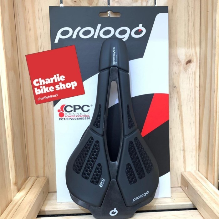 Saddle Prologo Scratch M5 PAS Nack CPC 140 Hard Black
