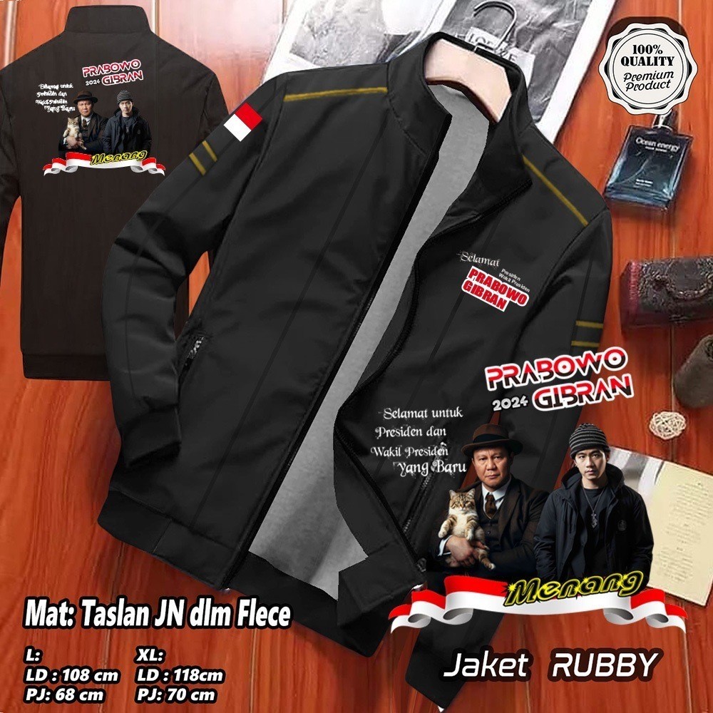 JAKET KEMENANGAN PRABOWO GIBRAN