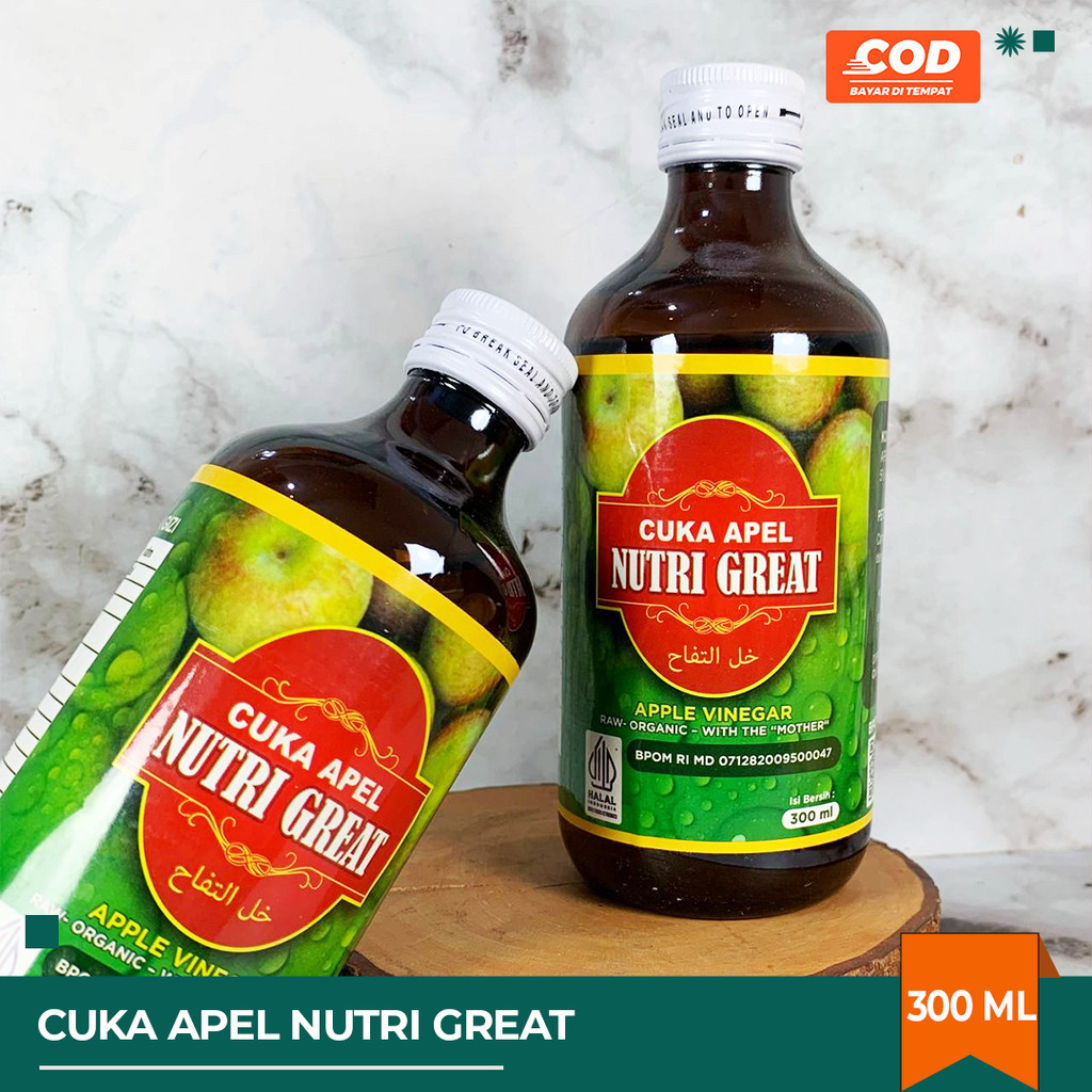 

CUKA APEL NUTRI GREAT 300ml ORIGINAL