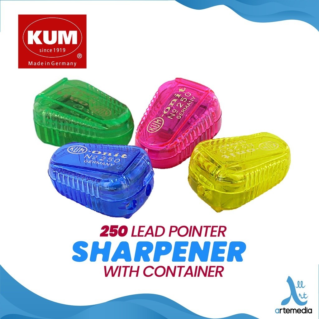 

KUM Sharpener 250 Lead Pointer Container Rautan Pensil