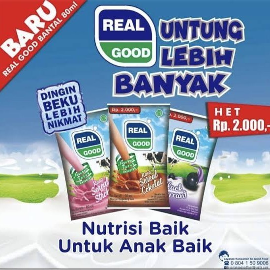 

Real Good Susu Bantal / isi 5 Pcs