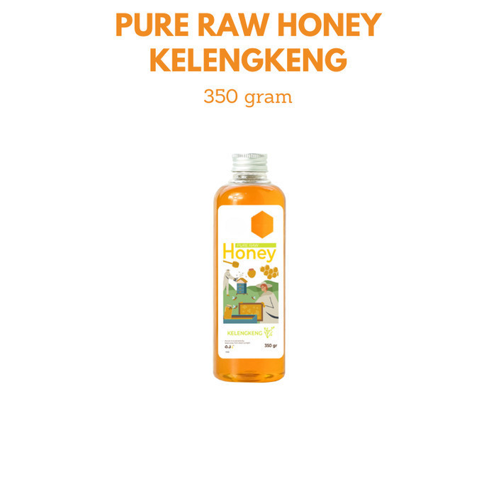 

Raw Honey Madu Asli Kelengkeng 350 gram