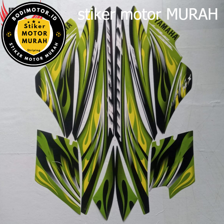Stiker Striping Standar Yamaha Jupiter MX 2009 - List Stiker Standar Jupiter MX 2009 - Striping Stan