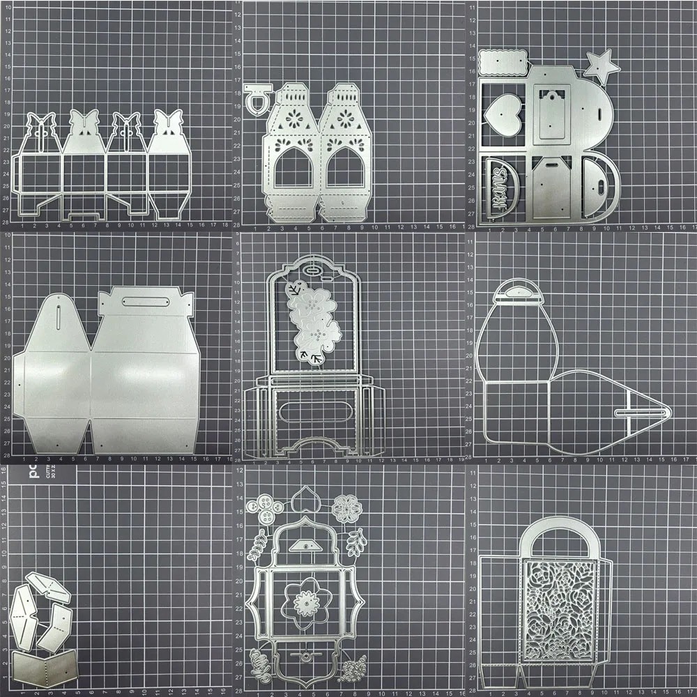 

Metal Cutting Dies Cut Box Scrapbooking Paper Craft Album Handmade Card Template Die Cutting