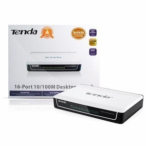 Switch Hub lan Tenda S16 Switch 16-Port 10/100Mbps