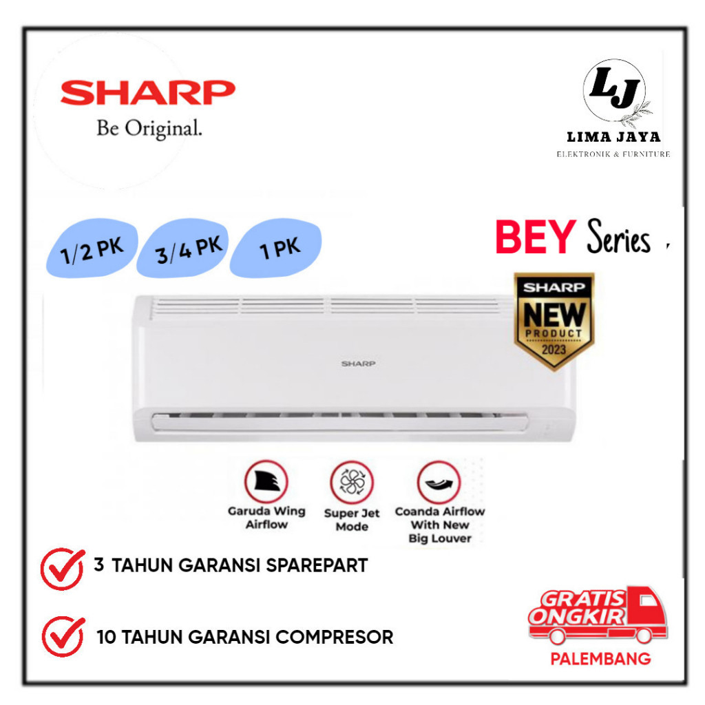 AC Sharp 1/2 PK - 1 PK AC Standard Sharp AH-A05BEY / 07BEY / 09BEY AC SHARP AC Sharp Standard