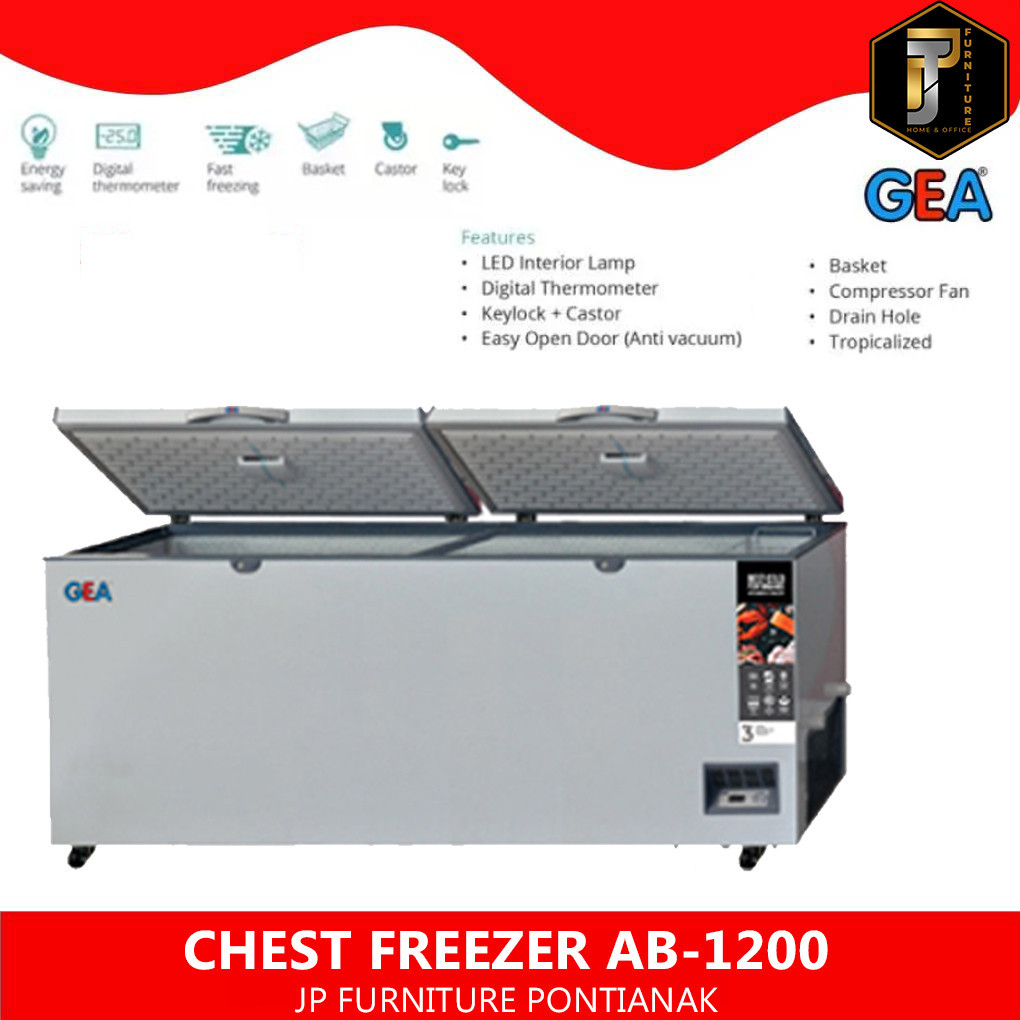 Lemari Pembeku/Freezer Box/ Chest Freezer GEA Digital Murah Pontianak