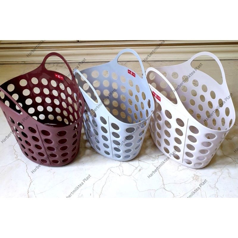 Keranjang Plastik plastik / Keranjang sayur / keranjang serbaguna plastik Paris small