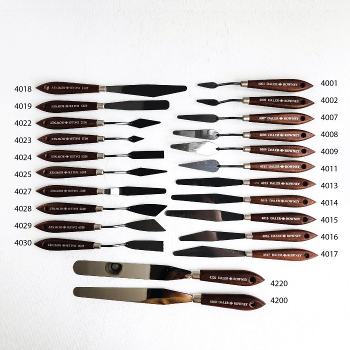 

Pisau Palet Daler Rowney Artists Palette Knife - 4024