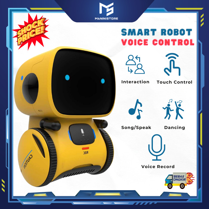 Mainan Anak Robot Pintar Bisa Bicara Voice Control Talking Dancing