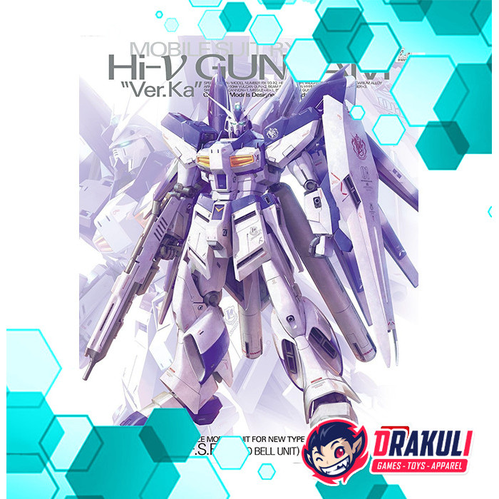 BANDAI Plamo MG Hi-Nu Gundam / Hi-V Gundam Ver. Ka