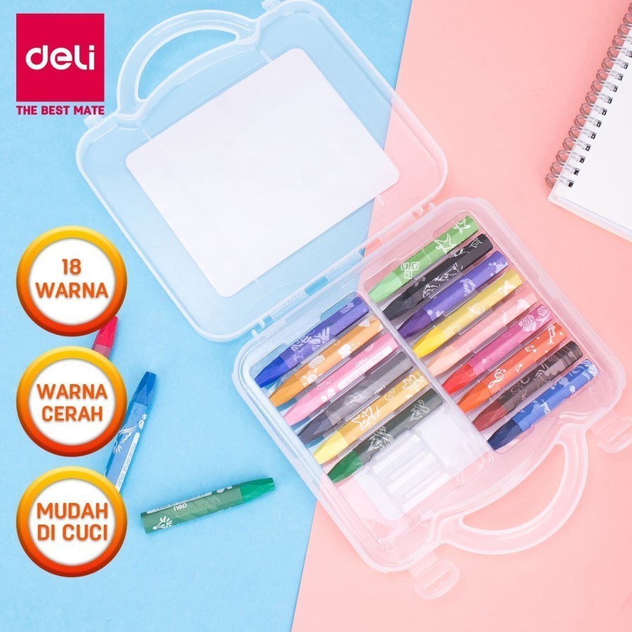 

Crayon Deli Color Emotion 18 Warna - EC20114