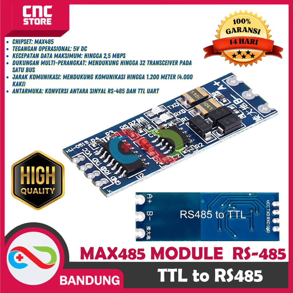 MAX485 TTL TO RS485 MODULE 485 TO SERIAL PORT UART LEVEL