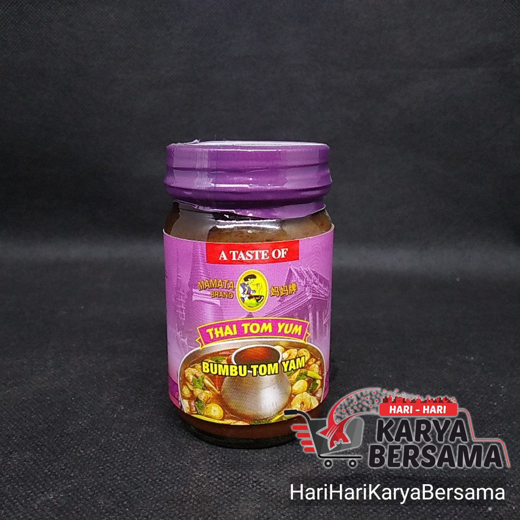 

BUMBU MASAK INSTAN MAMATA BRAND THAI TOM YUM 114GR