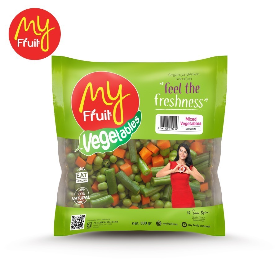 

Mix Vegetable My Fruit 500gr Sayuran Tanpa Bahan Pengawet