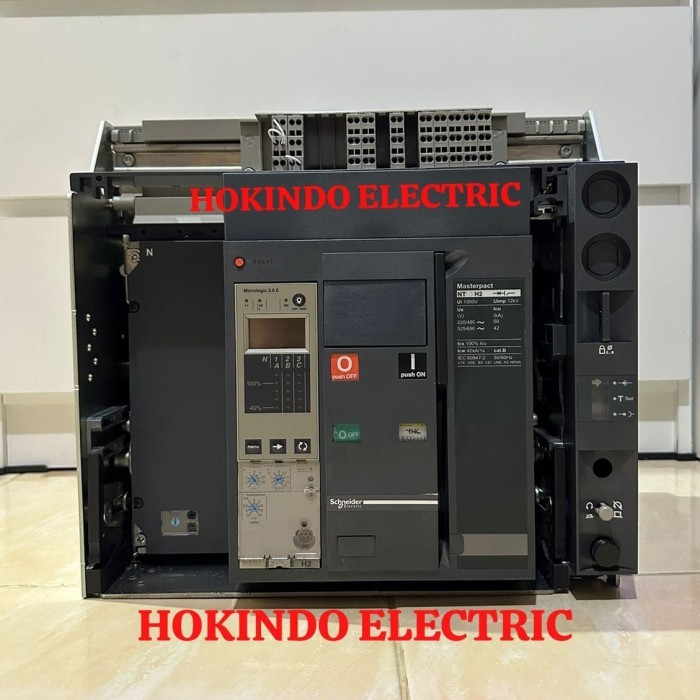 SCHNEIDER ACB NT16 H2 NT16H2 4P 1600A 50KA DRAWOUT (DO) KOMPLIT MOTOR