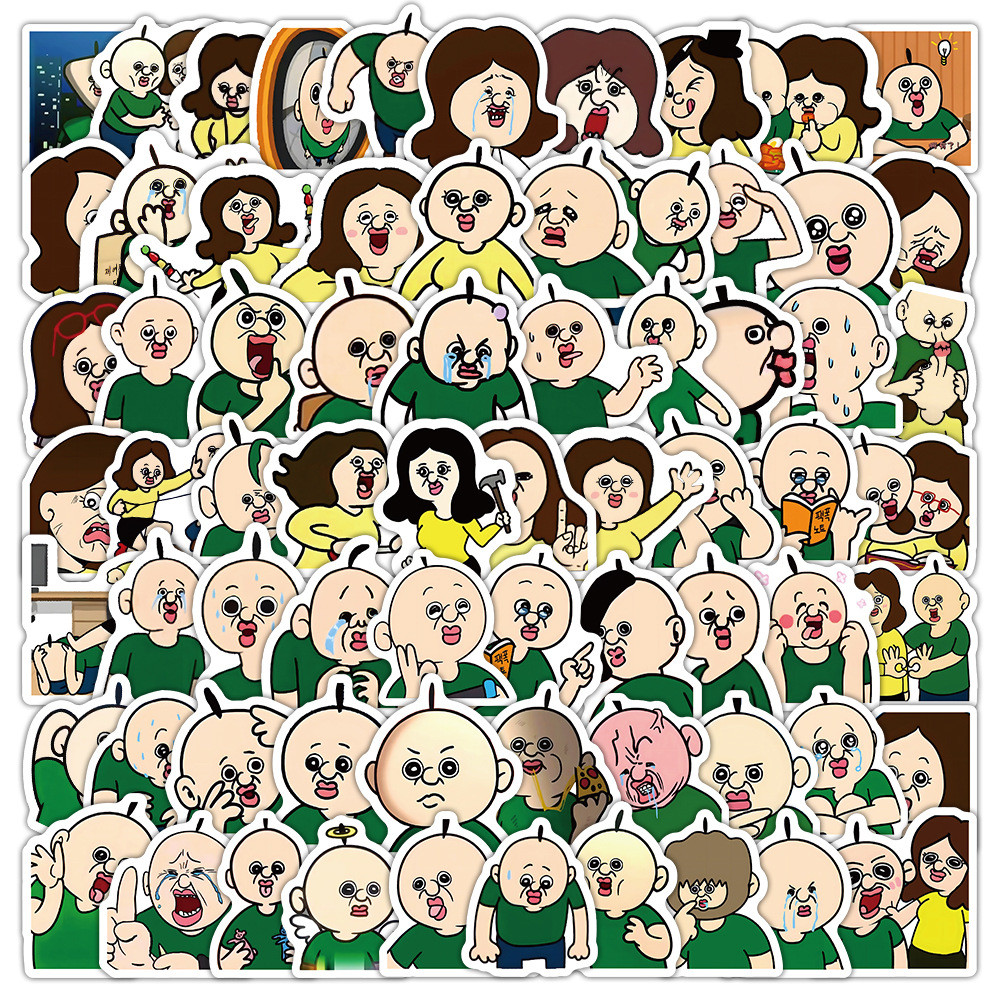 

100Pcs Cute Cartoon Bang Bang Tang Tang Stickers for Kids Funny Waterproof Decals DIY Phone Laptop Stationery Kawaii Sticker Toy