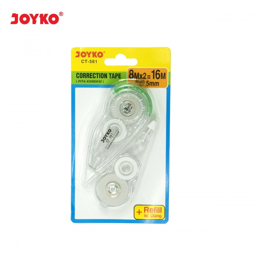 

CORRECTION TAPE JOYKO CT-561/STIPO KERTAS 621285954