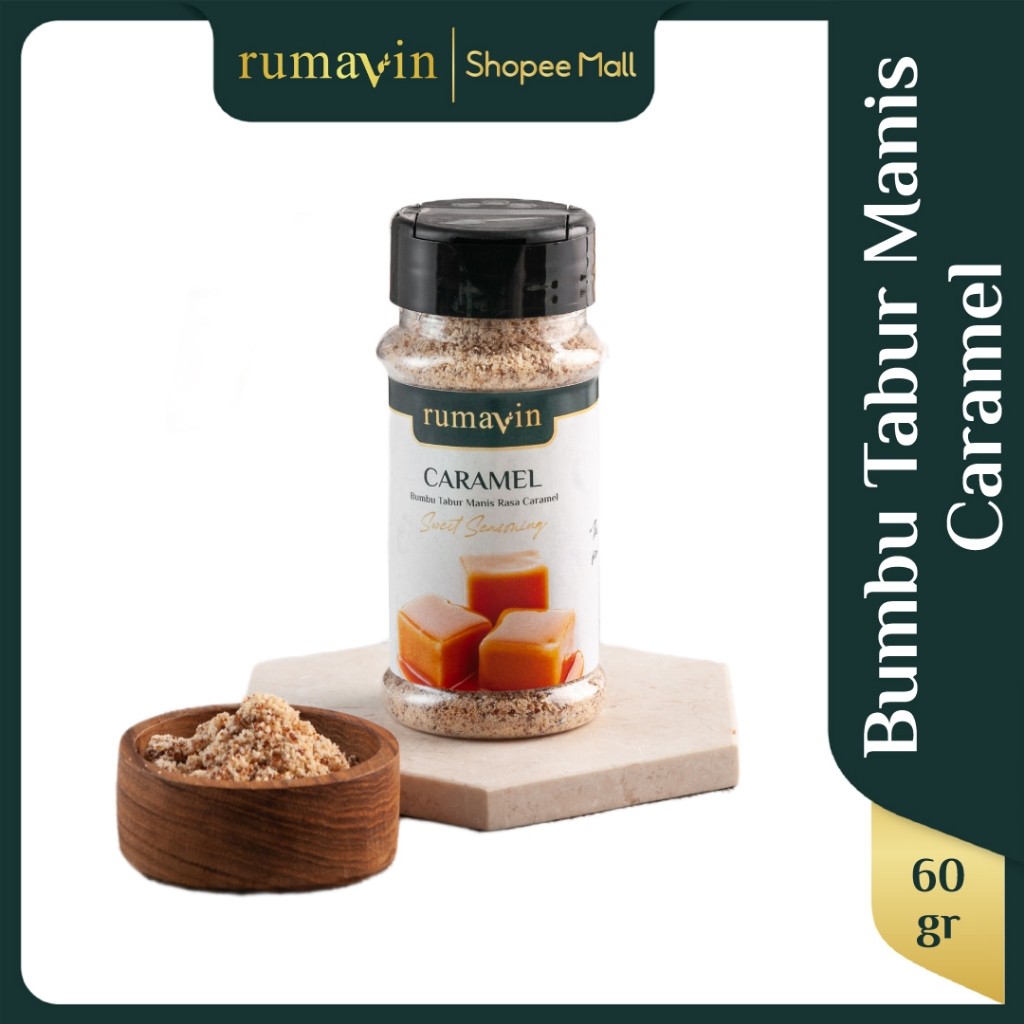 

Rumavin - Premium Bumbu Tabur Caramel Botol 60gr