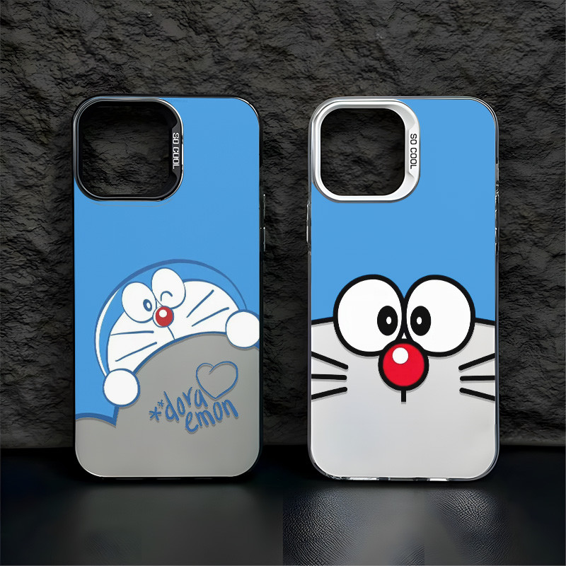 【SUKA-SUKA】case Doraemon Case Aesthetic Compatible For Iphone 13 12 11 15 14 Pro Max 6 6s 7 8 14 Plu
