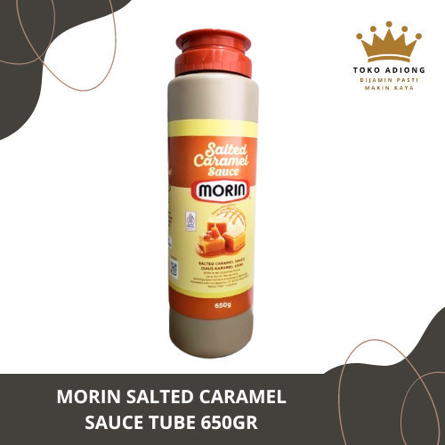 

MORIN SALTED CARAMEL SAUCE TUBE 650GR - salted karamel sirup