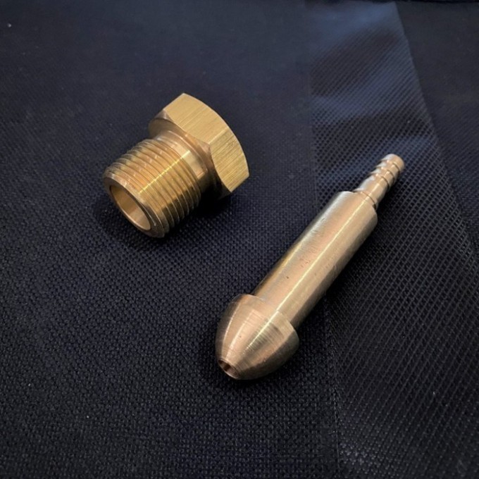 nepel tabung nitrogen/nepel 1/4" nipple nitrogen